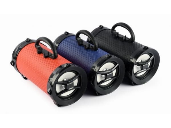 Maxxter ACT-SPKBT-B - Boombox-høyttaler - for bærbar bruk - trådløs - Bluetooth - 5 watt - 3.94" - assortert (en pakke 6)