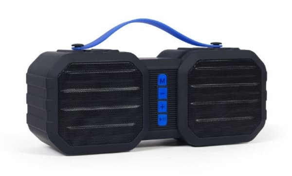 Gembird SPK-BT-19 - Högtalare - för bärbar användning - trådlös - Bluetooth - 6 Watt - svart, blå