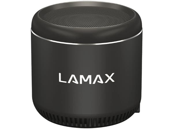 Lamax Sphere2 Mini, 4 cm, 5 W, 150 - 20000 Hz, langallinen ja langaton, 10 m, kannettava monokaiutin, kannettava mono-kaiutin musta