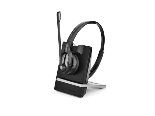 EPOS IMPACT D 30 USB ML Stereo DECT headset for PC/softphone with basic Ultra Noise Canceling head and ear hooks