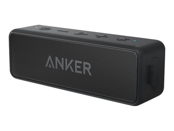 Soundcore Select 2 - Høyttaler - for bærbar bruk - trådløs - Bluetooth - Appstyrt - 16 watt Sort