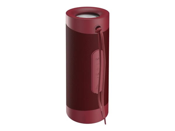 DENVER BTV-208 - Högtalare - för bärbar användning - trådlös - Bluetooth - 10 Watt - röd