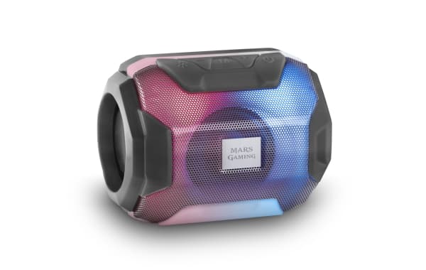 Mars Gaming MSBAX, 10 W, 16 - 20000 hz, Kabel & Trådlös, 10 m, Micro-USB, Bärbar stereohögtalare Svart