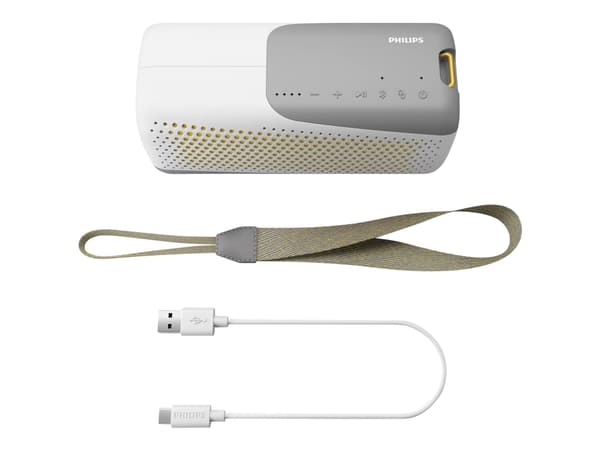 Philips Wireless speaker Bärbar monohögtalare Vit 10 W