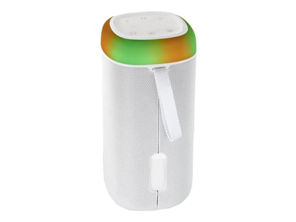Hama "Shine 2.0" - Högtalare - för bärbar användning - trådlös - Bluetooth - vit
