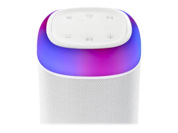 Hama "Shine 2.0" - Högtalare - för bärbar användning - trådlös - Bluetooth - vit