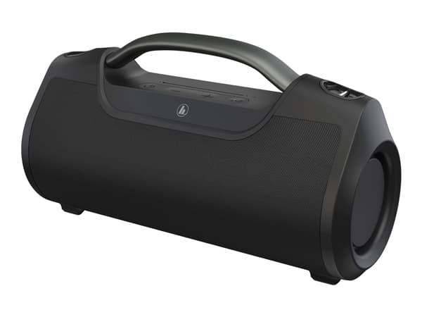 Hama "SoundBarrel" - Partyhögtalare - för bärbar användning - trådlös - 60 Watt - svart