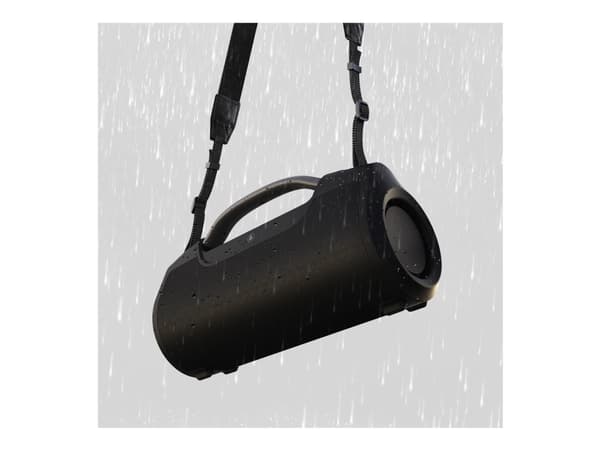 Hama "SoundBarrel" - Selskapshøyttaler - for bærbar bruk - trådløs - 60 watt - svart Sort