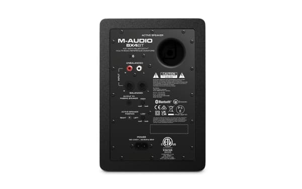 M-AUDIO BX4 BT 2x kaiutin Musta Langallinen + Bluetooth 50 W