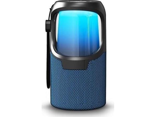 Xblitz GLOW, 10 W, 70 - 18500 Hz, 4 O, 80 dB, Langaton, Kannettava stereokaiutin Svart, Blå