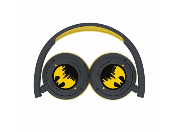 OTL Technologies DC Comics Batman Gotham City, Ledning & Trådløs, Musikk, Hodetelefoner, Gult, Sort