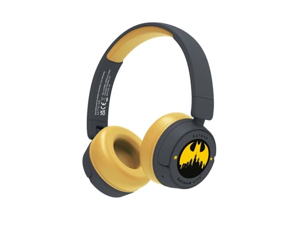 OTL Technologies DC Comics Batman Gotham City, Kaapeli ja langaton, Musiikki, Kuulokkeet, Keltainen, Musta