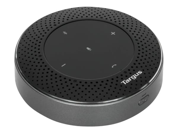 Targus - Högtalartelefon (handsfree) - Bluetooth - trådlös, kabelansluten - USB-C - svart