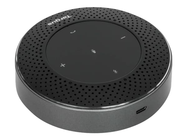 Targus - Högtalartelefon (handsfree) - Bluetooth - trådlös, kabelansluten - USB-C - svart