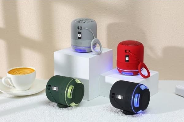 Techly ICASBL94BK, 5,2 cm, 5 W, 120 - 20000 Hz, 4 O, 90 dB, Ledning & Trådløs