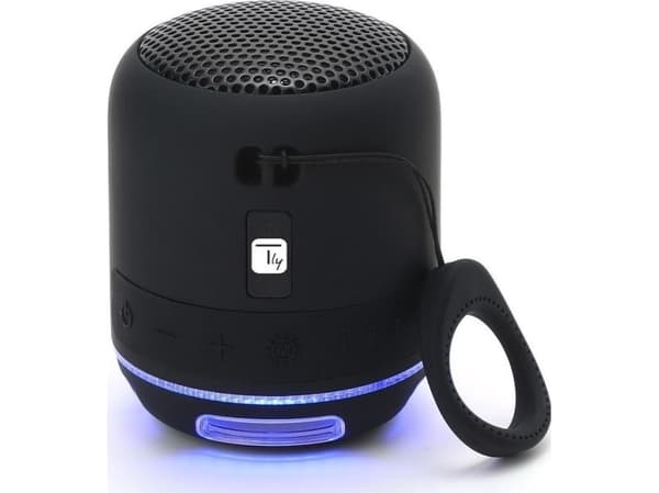 Techly ICASBL94BK, 5,2 cm, 5 W, 120 - 20000 Hz, 4 O, 90 dB, Ledning & Trådløs Sort