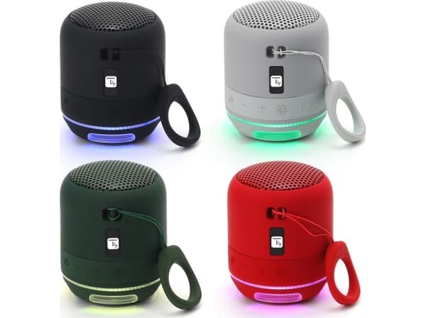 Techly ICASBL94RE, 5,2 cm, 5 W, 120 - 20000 hz, 4 O, 90 dB, Kabel & Trådlös