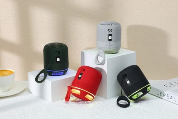 Techly ICASBL94RE, 5,2 cm, 5 W, 120 - 20000 hz, 4 O, 90 dB, Kabel & Trådlös
