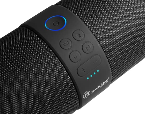 MusicMan LED SoundBlaster BT-X56, 7,62 cm, 14 W, 100 - 20000 hz, 4 O, 72 dB, Kabel & Trådlös