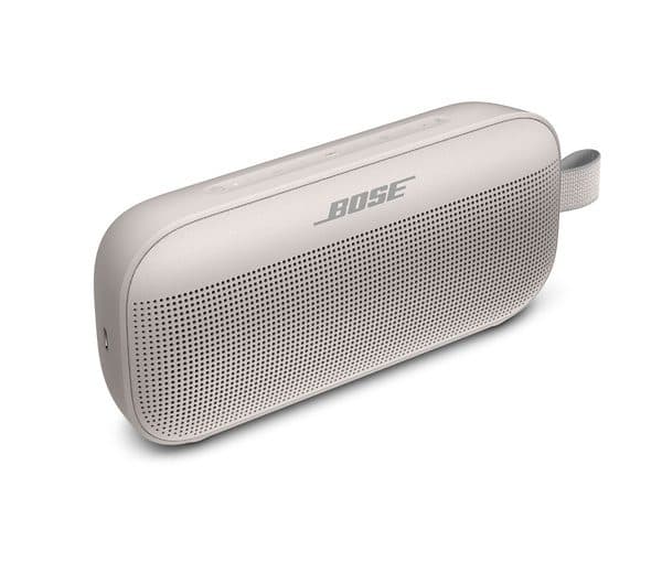 Bose SoundLink Flex - Högtalare - för bärbar användning - trådlös - Bluetooth - Appkontrollerad - rökvit