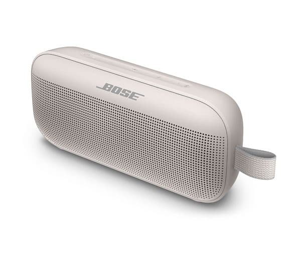 Bose SoundLink Flex - Högtalare - för bärbar användning - trådlös - Bluetooth - Appkontrollerad - rökvit