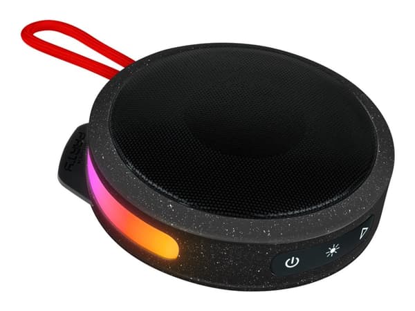 BigBen PARTY NANO - Högtalare - för bärbar användning - trådlös - Bluetooth - 15 Watt - svart Svart