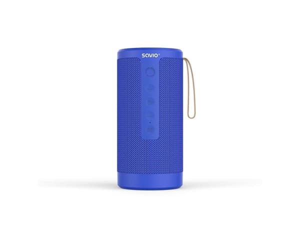 Savio BS-031 portable bluetooth wireless speaker 10W blue, 1-vägs, 1.0 kanaler, Kabel & Trådlös, 10 W, Blå