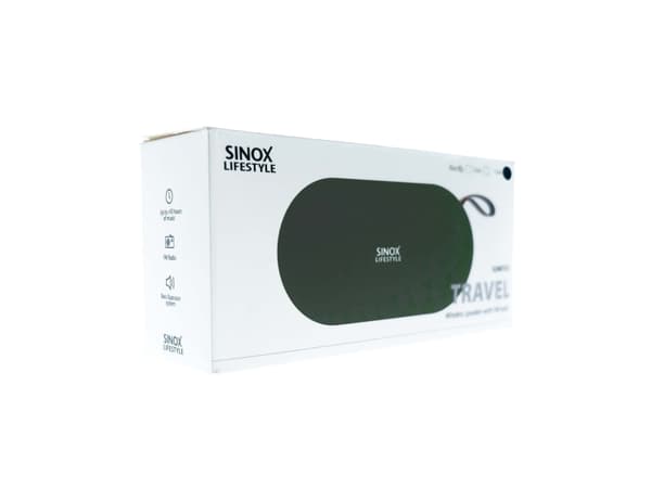 Sinox Lifestyle Sonitus Travel - Høyttaler - for bærbar bruk - trådløs - Bluetooth - 5 watt - grønn