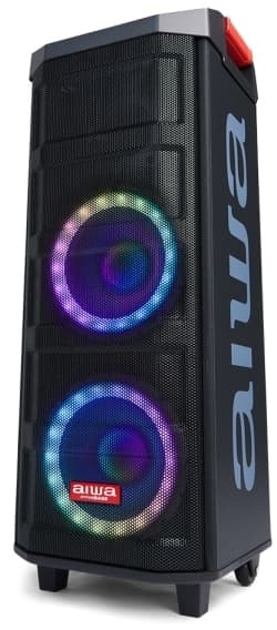 Aiwa Ktbus-608, 2-veis, 2.0 kanaler, Ledning & Trådløs, 80 W, 55 - 18000 Hz, Sort