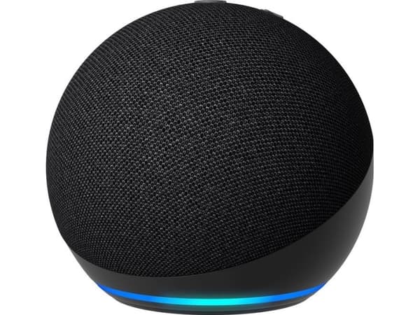 Amazon Echo Dot (5th Generation) - Smarthögtalare - Bluetooth, Wi-Fi - Appkontrollerad - antracit