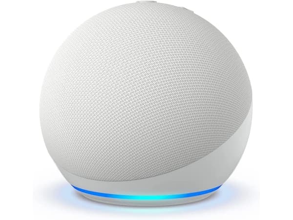 Amazon Echo Dot (5th Generation) - Smarthögtalare - Bluetooth, Wi-Fi - Appkontrollerad - Glaciärvit