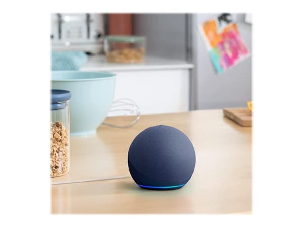 Amazon Echo Dot (5th Generation) - Smarthøyttaler - Bluetooth, Wi-Fi - Appstyrt - dyphavsblå