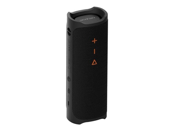 Creative MUVO Go - Högtalare - för bärbar användning - trådlös - Bluetooth - 20 Watt - midnattssvart