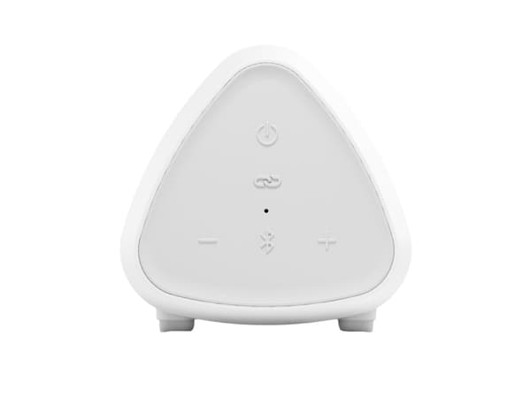 Vonmählen Air Beats Mini, Langaton, 10 m, Kannettava monokaiutin, Valkoinen, akryylinitriilibutadieenistyreeni, silikoni, ruostumaton teräs, painikke