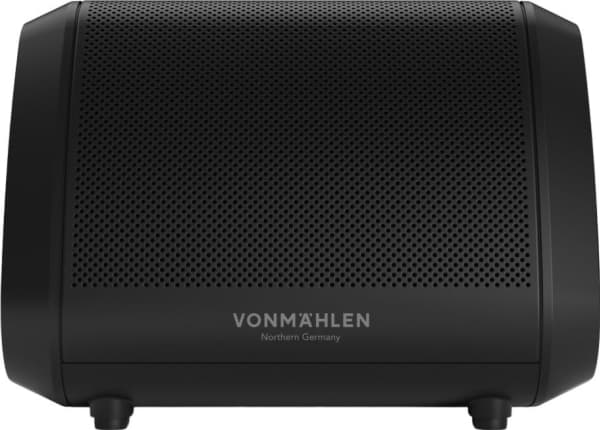 Vonmählen Air Beats Mini, Langaton, 10 m, Kannettava monokaiutin, Musta, Silikoni, akryylinitriilibutadieenistyreeni, Ruostumaton teräs, Painikkeet