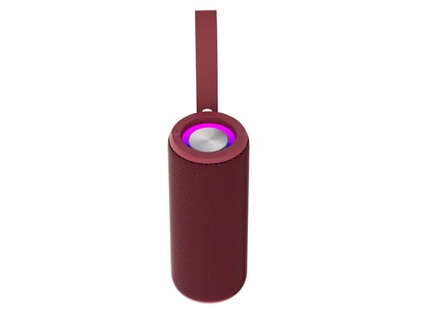 Denver BTV-213BD, 100 W, Trådlös, Bärbar monohögtalare, Röd, Multi, Universal