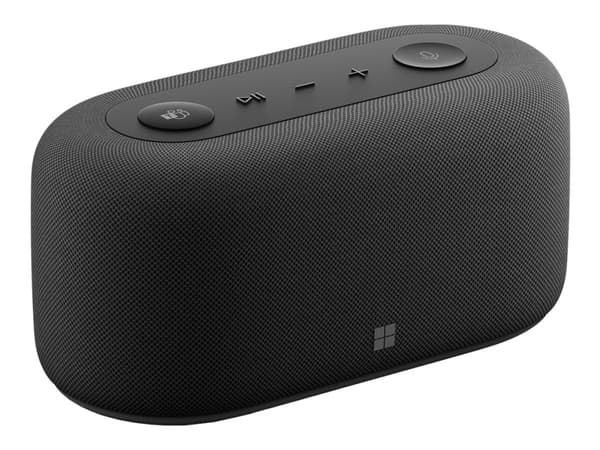 Microsoft Audio Dock - Høyttalertelefon/dokkingstasjon - kablet - USB-C - matt svart - Certified for Microsoft Teams Sort