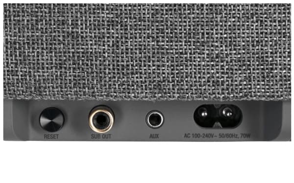 Audio Pro A15 - Högtalare - trådlös - Bluetooth, IEEE 802.11b/g/n/ac - 2-vägs - mörkgrå