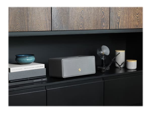 Audio Pro Drumfire D-2 - Högtalare - trådlös - Bluetooth, IEEE 802.11b/g/n/ac - Appkontrollerad - 100 Watt - 2-vägs - grå