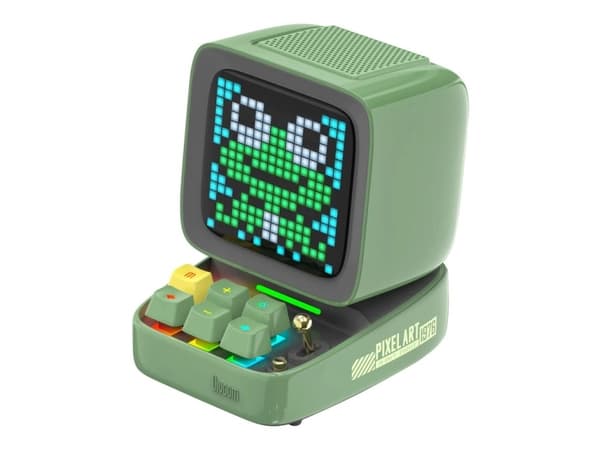 Divoom speaker Divoom Ditoo Pro green Bluetooth speaker Art-Game Retro