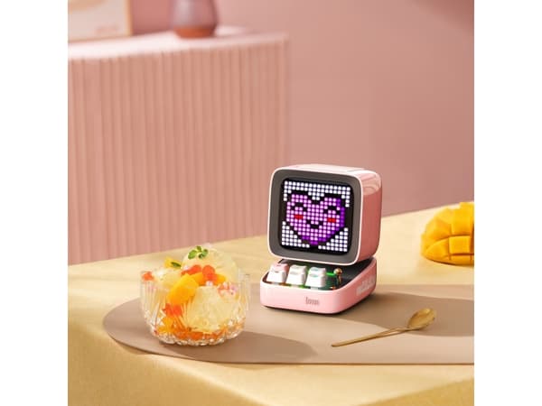 Divoom Dito Pro, Trådlös, Rosa Rosa