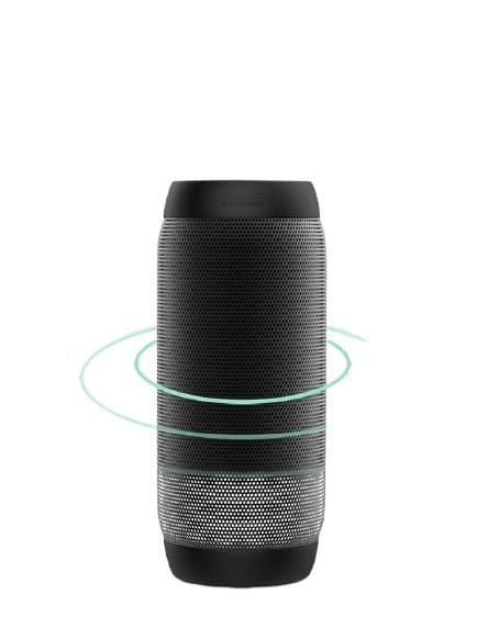 Högtalare med Färgstarka LED-ljus