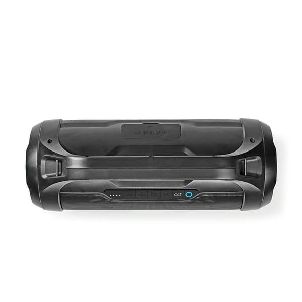 Nedis Bluetooth® Party Boombox | 6 timmar | 2.0 | 120 W | Uppspelning av media: AUX / Micro SD / USB | IPX5 | Synkroniseringsbar | Bärhandtag | Festlj