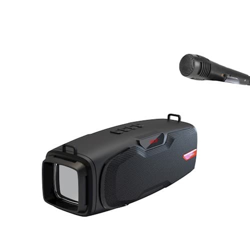 Xo F33 Bluetooth-højttaler med mikrofon, sort