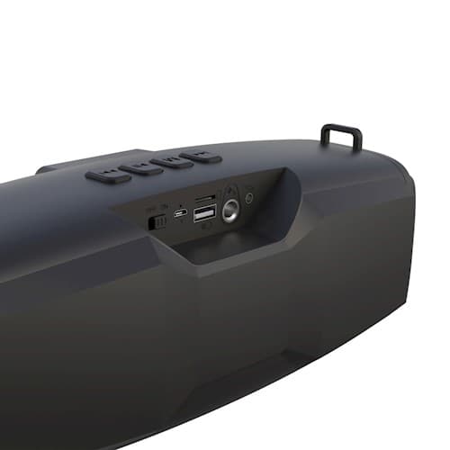 Xo F33 Bluetooth-højttaler med mikrofon, sort