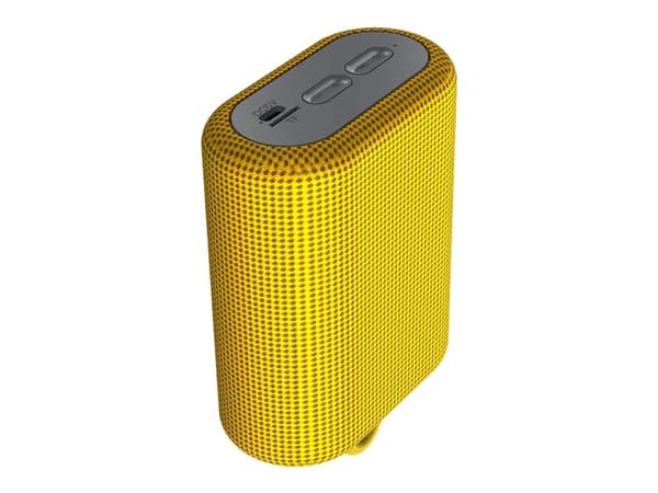 Canyon BSP-4 - Högtalare - för bärbar användning - trådlös - Bluetooth - 5 Watt - gul