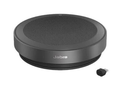 Jabra Speak2 75 UC - Høyttalende håndfri telefon - Bluetooth - trådløs - USB-A, USB-C - mørk grå - Certified for Zoom Rooms, Zoom Certified, Alcatel-