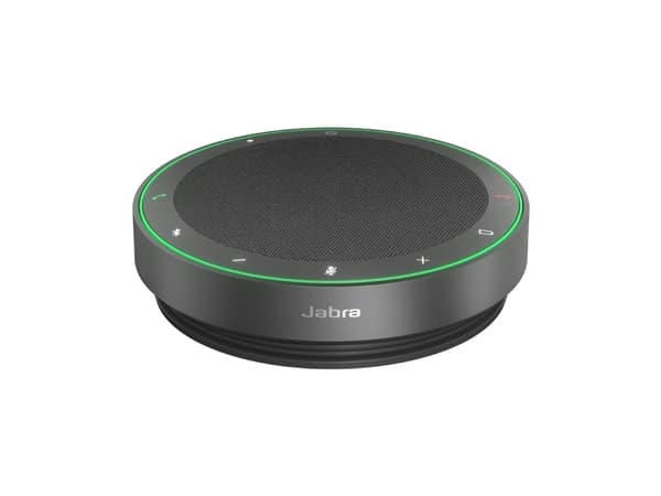 Jabra Speak2 75 UC - Konferencetelefon håndfri - Bluetooth - trådløs - USB-C, USB-A - mørkegrå - Zoom-sertifioitu, Cisco Webex-sertifioitu, sertifioi