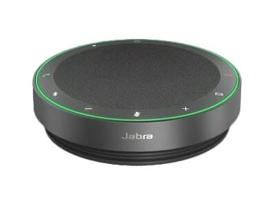 Jabra Speak2 75 UC - Høyttalende håndfri telefon - Bluetooth - trådløs - USB-A, USB-C - mørk grå - Certified for Zoom Rooms, Zoom Certified, Alcatel-