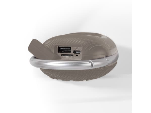 Techly ICASBL321GR, 4,5 cm, 5 W, 120 - 20000 hz, 4 O, 90 dB, Kabel & Trådlös